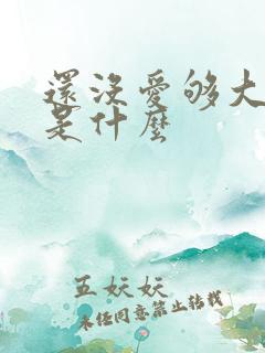 还没爱够大结局是什么