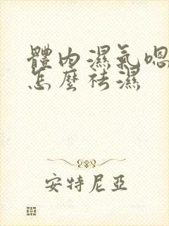 体内湿气嗯怎么怎么祛湿