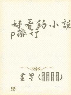 好看的小说app排行