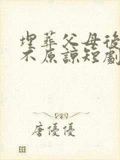 埋葬父母后再也不原谅短剧大结局