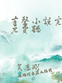 有声小说完结版免费听