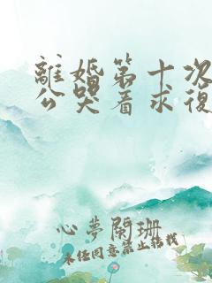 离婚第十次后老公哭着求复婚小说