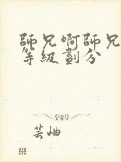 师兄啊师兄境界等级划分 师兄啊师兄境界等级划分