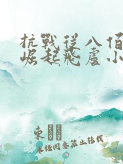 抗战从八佰开始崛起飞卢小说网