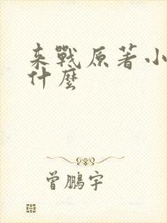 来战原著小说叫什么