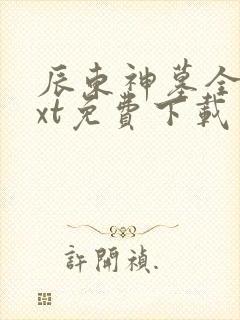 辰东神墓全本txt免费下载