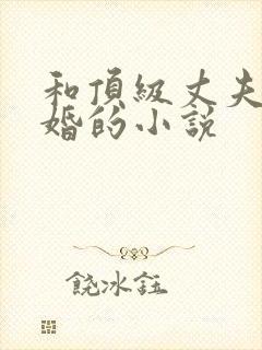 和顶级丈夫提离婚的小说