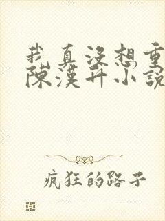 我真没想重生啊陈汉升小说斗