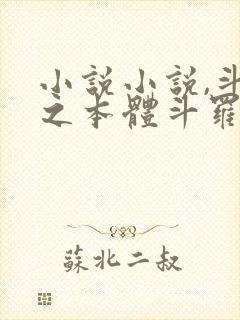 小说小说,斗罗之本体斗罗