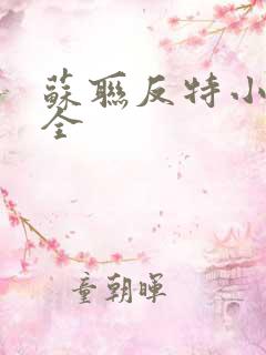 苏联反特小说大全