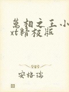 万相之王小说txt精校版