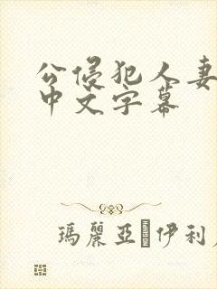 公侵犯人妻一区中文字幕