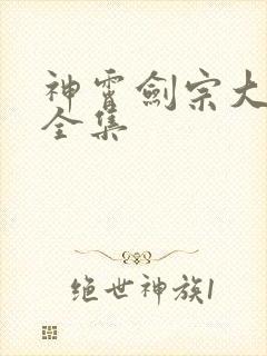 神霄剑宗大师兄全集