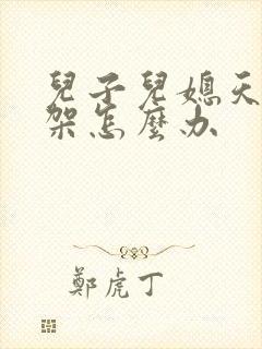 儿子儿媳天天吵架怎么办