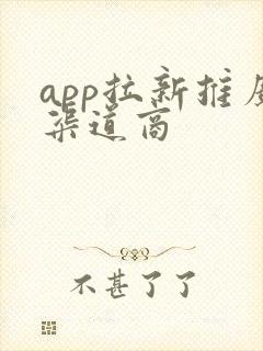 app拉新推广渠道商