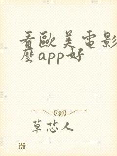 看欧美电影用什么app好
