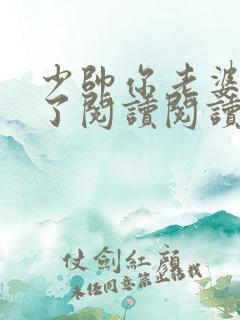 少帅你老婆又跑了阅读阅读全文