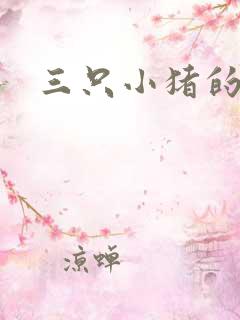 三只小猪的道理
