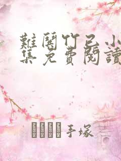 难哄竹已小说全集免费阅读