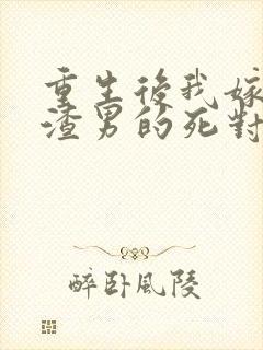 重生后我嫁给了渣男的死对头孙樾