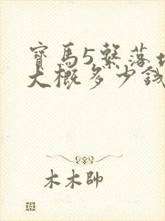 宝马5系落地价大概多少钱