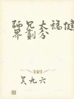 师兄太稳健了境界划分