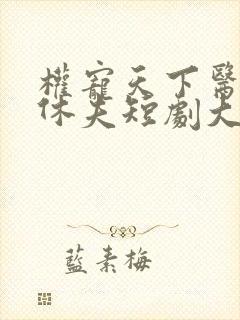 权宠天下医妃要休夫短剧大结局