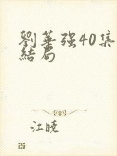 刘华强40集大结局
