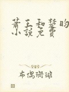 萧王和楚昀宁的小说免费