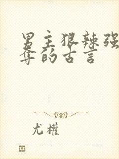 男主狠辣强取豪夺的古言