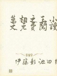 万相之王小说全文免费阅读笔趣阁