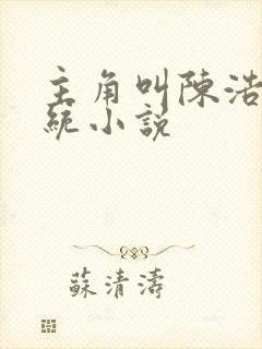 主角叫陈浩的系统小说