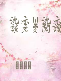 沈亦川沈亦舟小说免费阅读最新章节