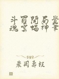 斗罗开局觉醒武魂云蝠神笔趣阁