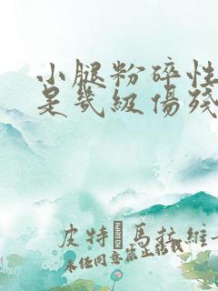 小腿粉碎性骨折是几级伤残
