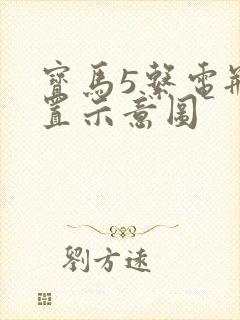 宝马5系电瓶位置示意图