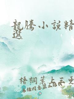 龙腾小说精品精选 龙腾小说精品精选