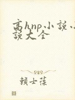 高hnp小说小说大全