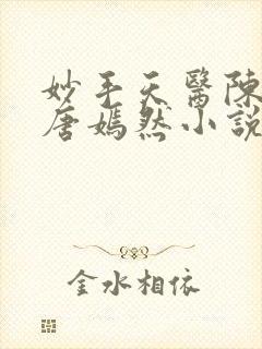 妙手天医陈万里唐嫣然小说正版阅读