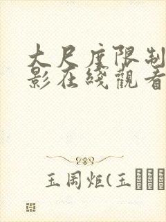 大尺度限制级电影在线观看