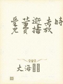 爱若逝去时短剧免费播放