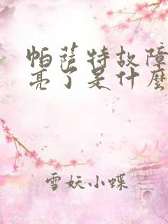 帕萨特故障灯全亮了是什么原因 帕萨特故障灯全亮了是什么原因