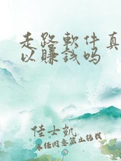 走路软件真的可以赚钱吗