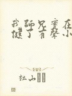我师兄实在太稳健了有声小说免费