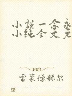 小说一念永恒白小纯全文免费阅读免费