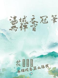 满城衣冠笔趣阁无弹窗