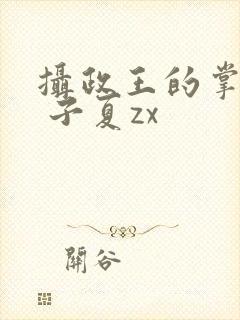 摄政王的掌中娇 子夏zx