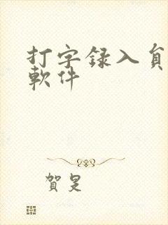 打字录入员赚钱软件