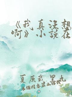 《我真没想重生啊》小说在哪里看