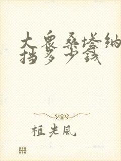 大众桑塔纳自动挡多少钱